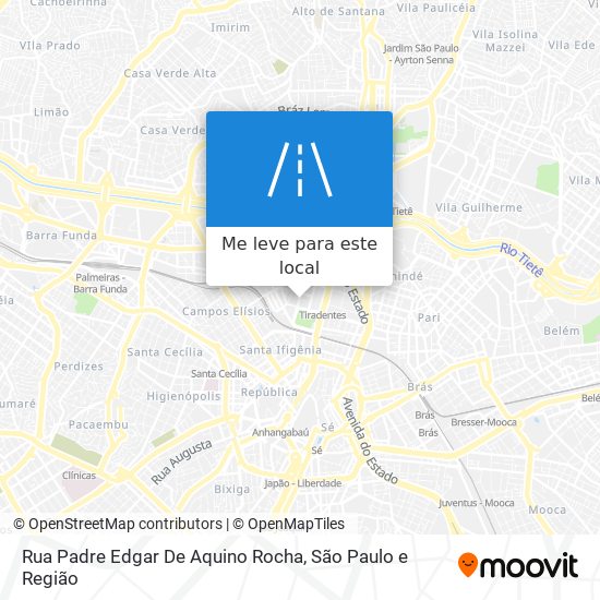 Rua Padre Edgar De Aquino Rocha mapa