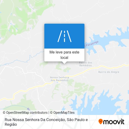 Rua Nossa Senhora Da Conceição mapa