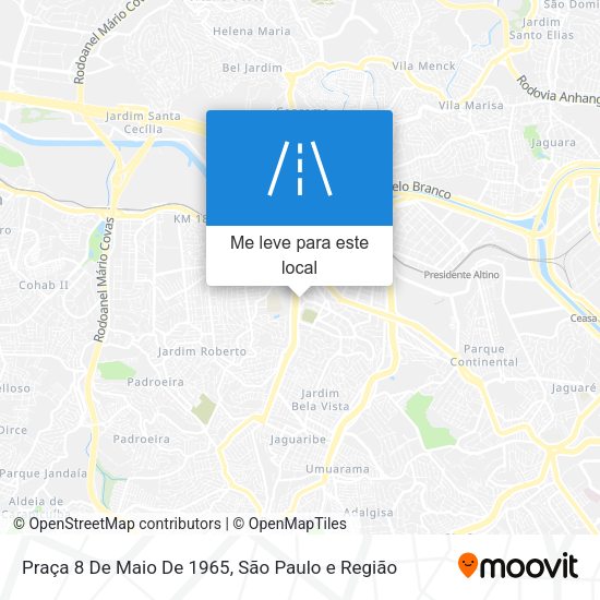 Praça 8 De Maio De 1965 mapa