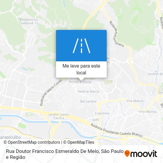 Rua Doutor Francisco Esmeraldo De Melo mapa