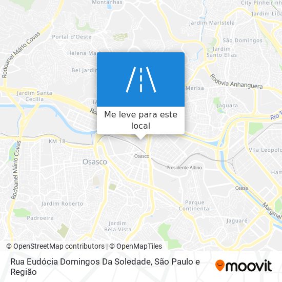 Rua Eudócia Domingos Da Soledade mapa