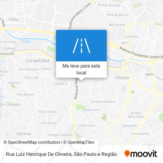 Rua Luiz Henrique De Oliveira mapa