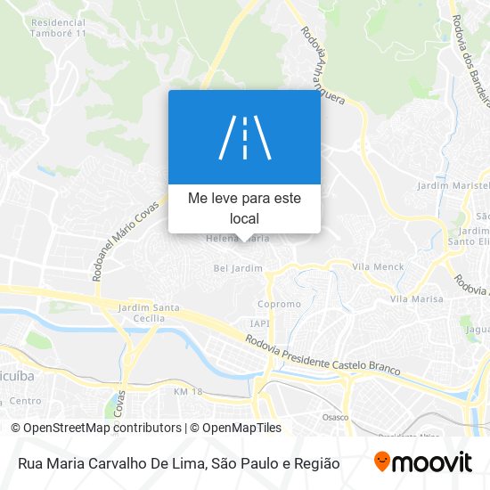 Rua Maria Carvalho De Lima mapa