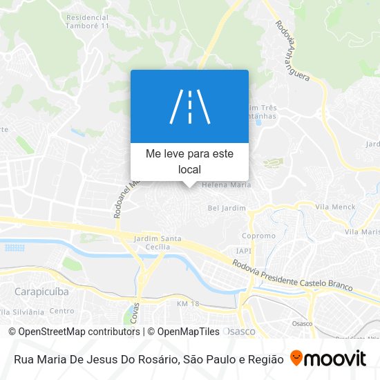 Rua Maria De Jesus Do Rosário mapa