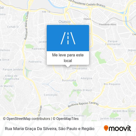 Rua Maria Graça Da Silveira mapa
