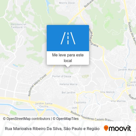 Rua Marioalva Ribeiro Da Silva mapa
