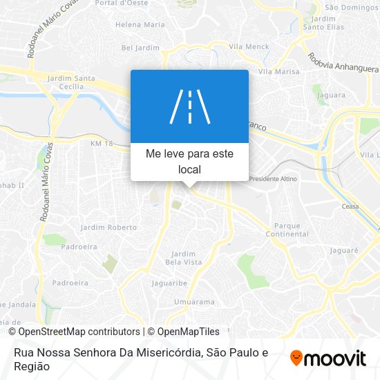 Rua Nossa Senhora Da Misericórdia mapa
