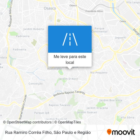 Rua Ramiro Corrêa Filho mapa