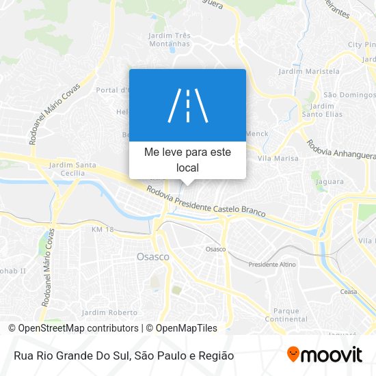 Rua Rio Grande Do Sul mapa