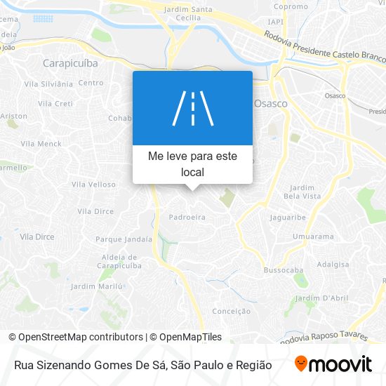 Rua Sizenando Gomes De Sá mapa