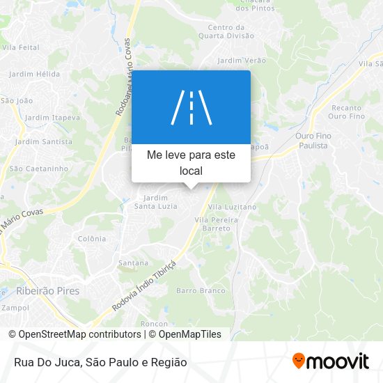 Rua Do Juca mapa