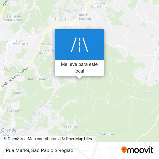 Rua Marlei mapa