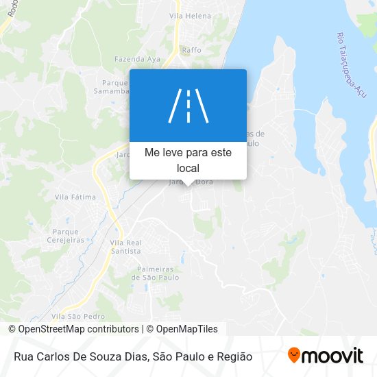 Rua Carlos De Souza Dias mapa