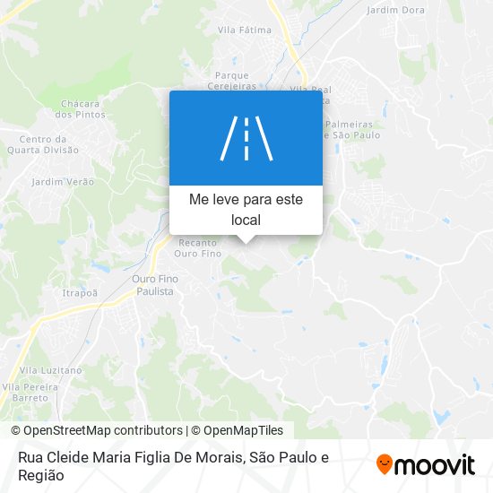 Rua Cleide Maria Figlia De Morais mapa