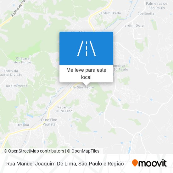 Rua Manuel Joaquim De Lima mapa