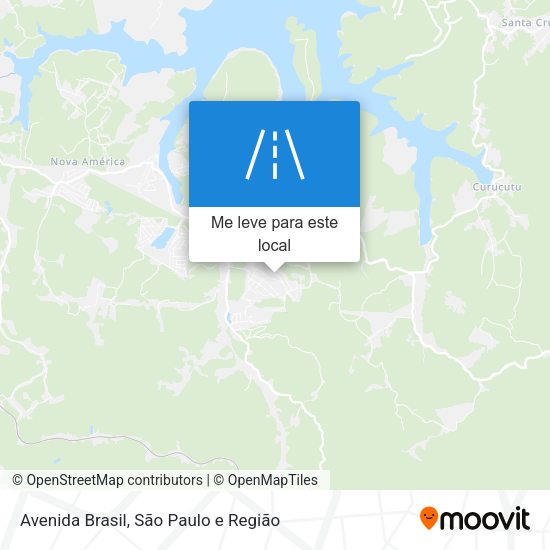 Avenida Brasil mapa