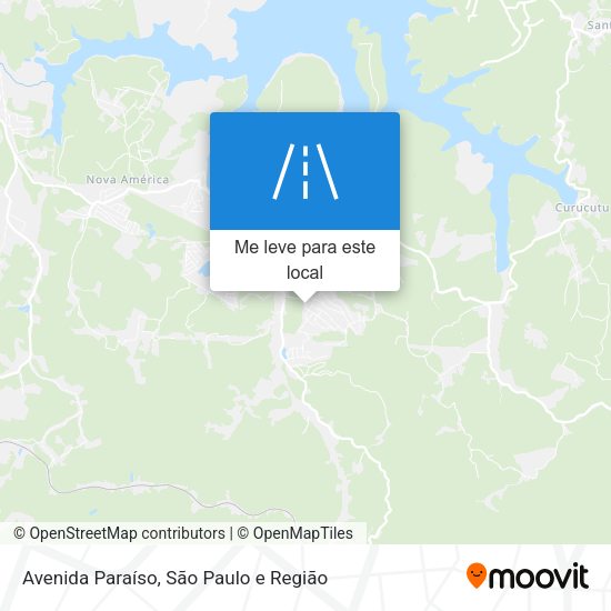 Avenida Paraíso mapa