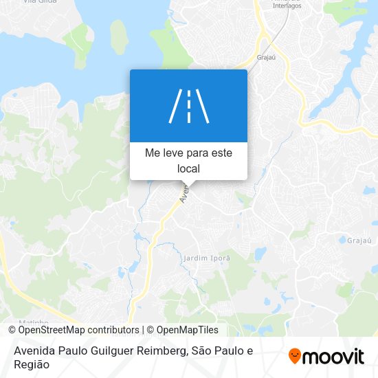 Avenida Paulo Guilguer Reimberg mapa