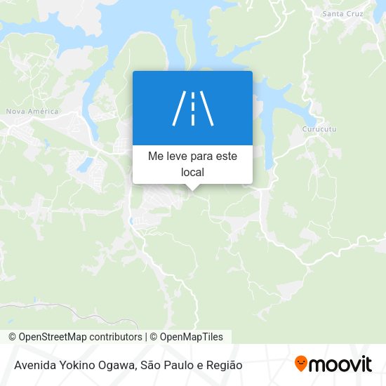 Avenida Yokino Ogawa mapa