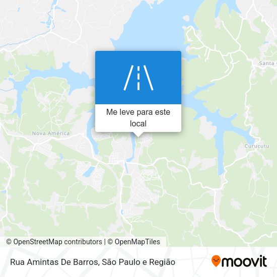 Rua Amintas De Barros mapa