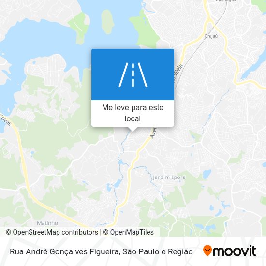 Rua André Gonçalves Figueira mapa