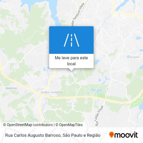 Rua Carlos Augusto Barroso mapa