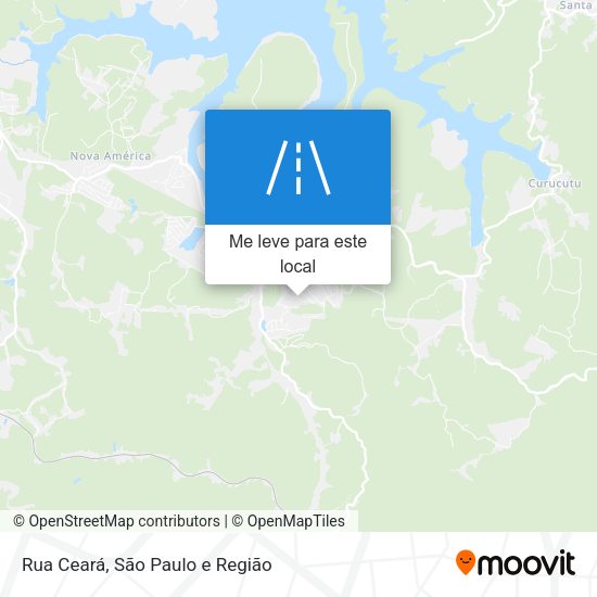 Rua Ceará mapa