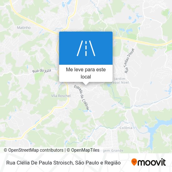 Rua Clélia De Paula Stroisch mapa