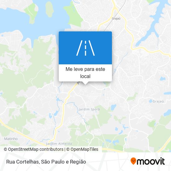 Rua Cortelhas mapa