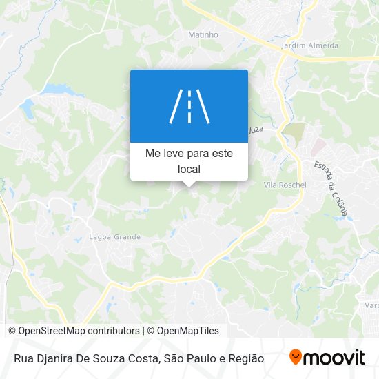 Rua Djanira De Souza Costa mapa