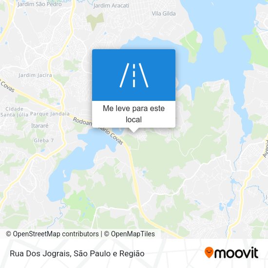Rua Dos Jograis mapa