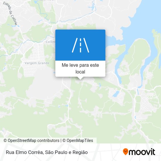 Rua Elmo Corrêa mapa