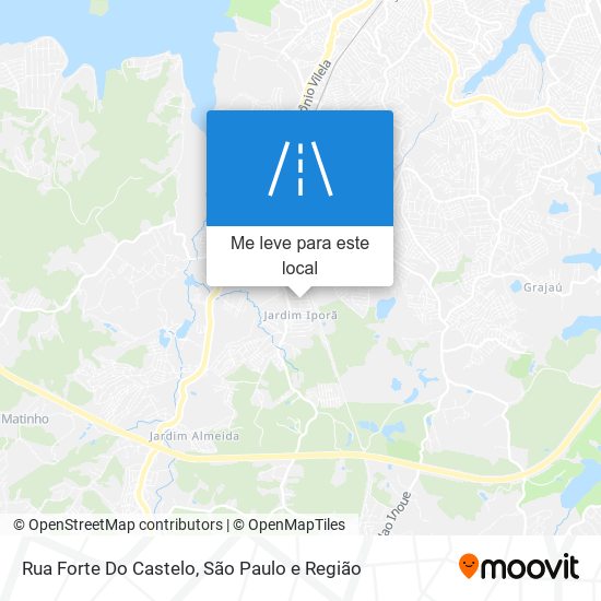 Rua Forte Do Castelo mapa