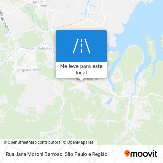 Rua Jana Moroni Barroso mapa