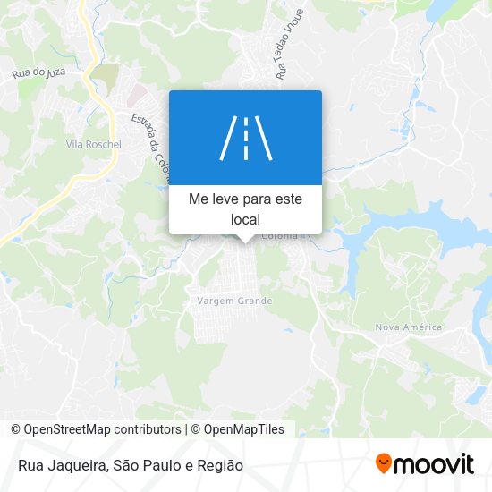 Rua Jaqueira mapa