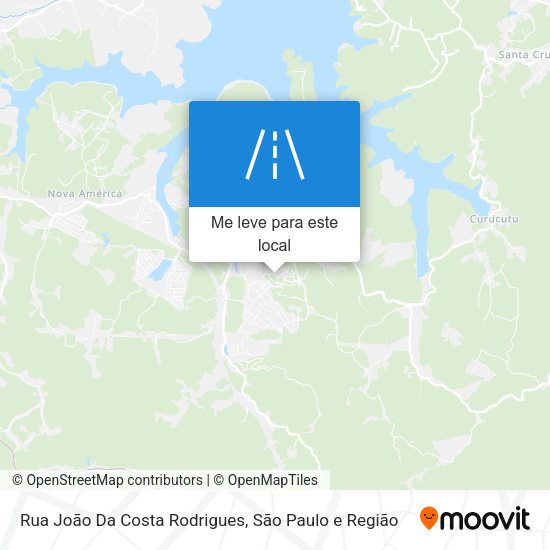 Rua João Da Costa Rodrigues mapa