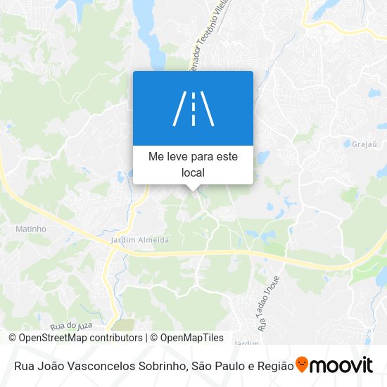 Rua João Vasconcelos Sobrinho mapa