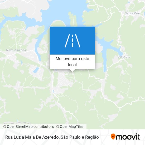 Rua Luzia Maia De Azeredo mapa