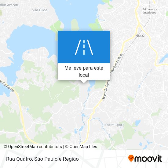 Rua Quatro mapa