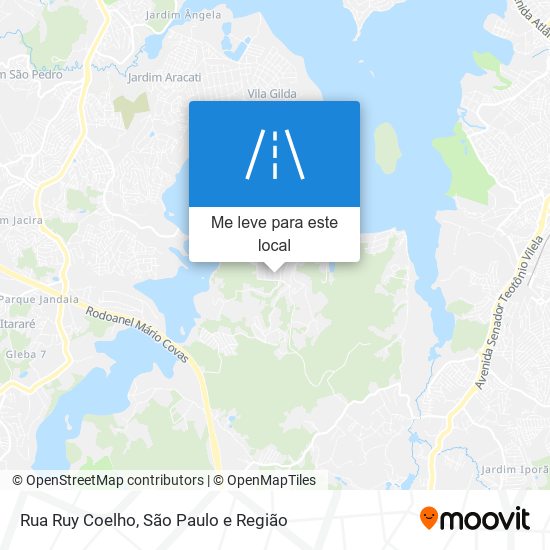 Rua Ruy Coelho mapa