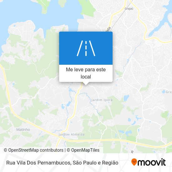 Rua Vila Dos Pernambucos mapa