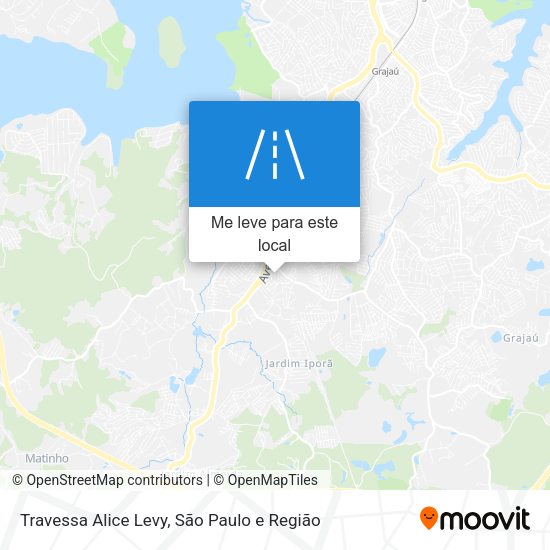 Travessa Alice Levy mapa