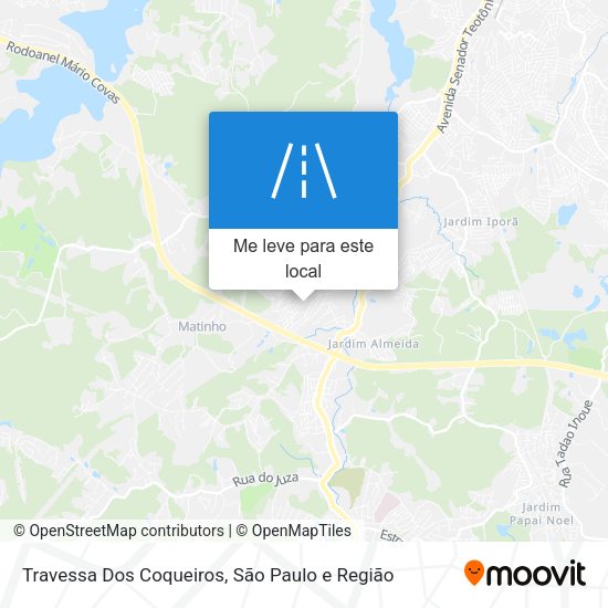 Travessa Dos Coqueiros mapa