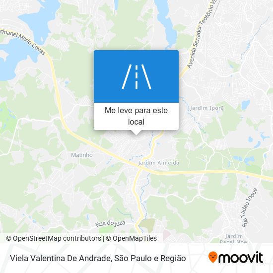 Viela Valentina De Andrade mapa