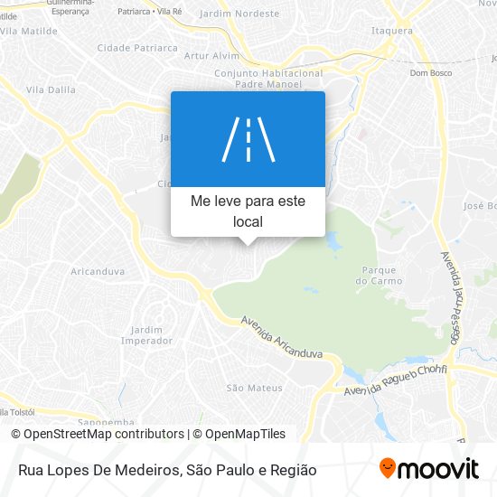 Rua Lopes De Medeiros mapa