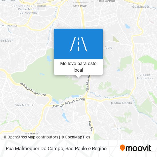 Rua Malmequer Do Campo mapa