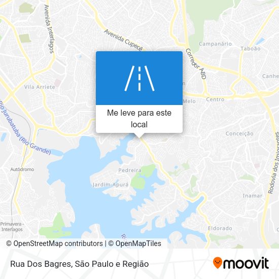 Rua Dos Bagres mapa