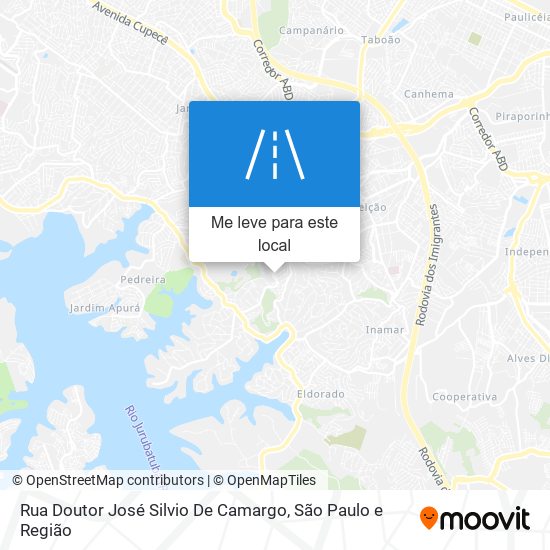 Rua Doutor José Silvio De Camargo mapa