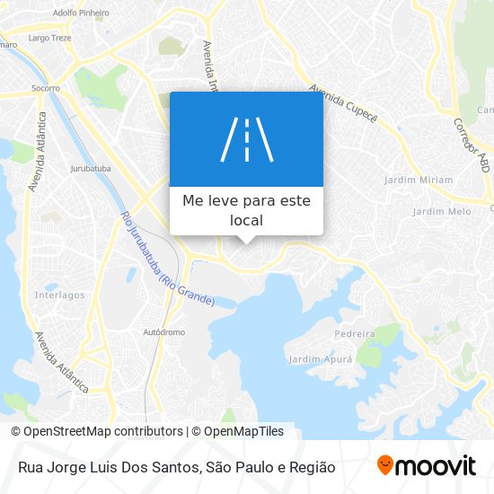 Rua Jorge Luis Dos Santos mapa