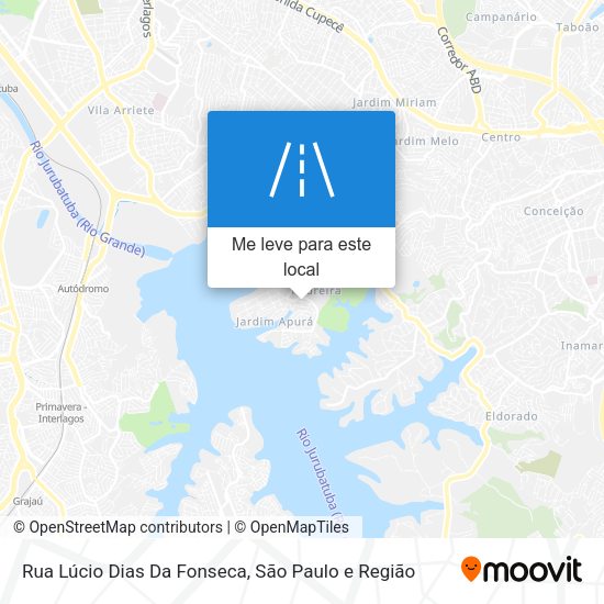 Rua Lúcio Dias Da Fonseca mapa